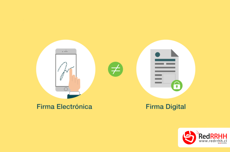 Diferencia entre firma digital y firma electrónica